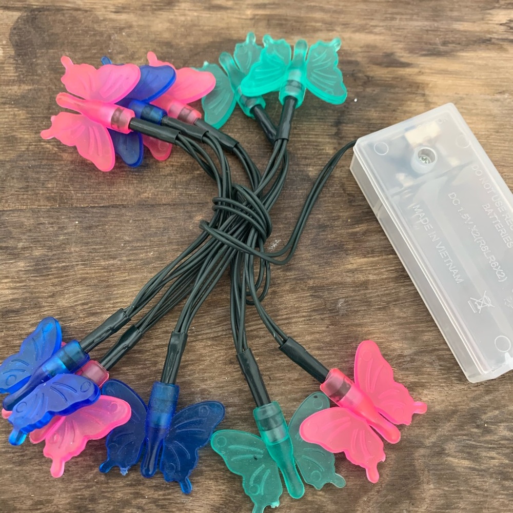 Colorful Butterfly LED Lights - Picture 3 of 3